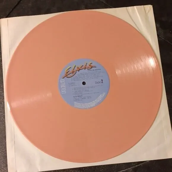 Elvis Special Pink Pressing Audio Vinyl Record (RCA PL42691 (2) / PK42691(2) )
